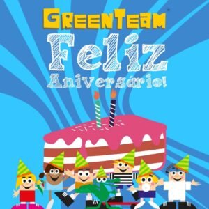 banner aniversário greenteam